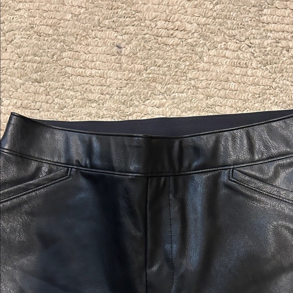 Spanx Flare Leather Leggings - Picture 5 of 10